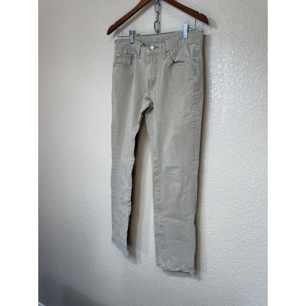 Levi's Men's 511 Slim Fit Jeans - Khaki 31x32 Heavyweight Denim